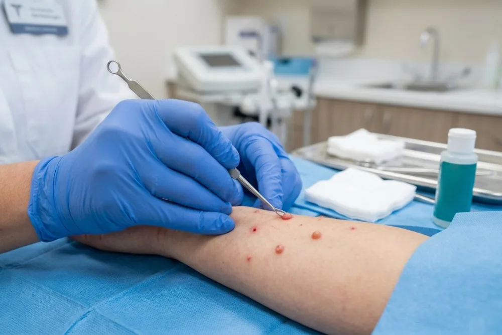 Curetaje de molusco contagioso | Uróloga en CDMX y Naucalpan